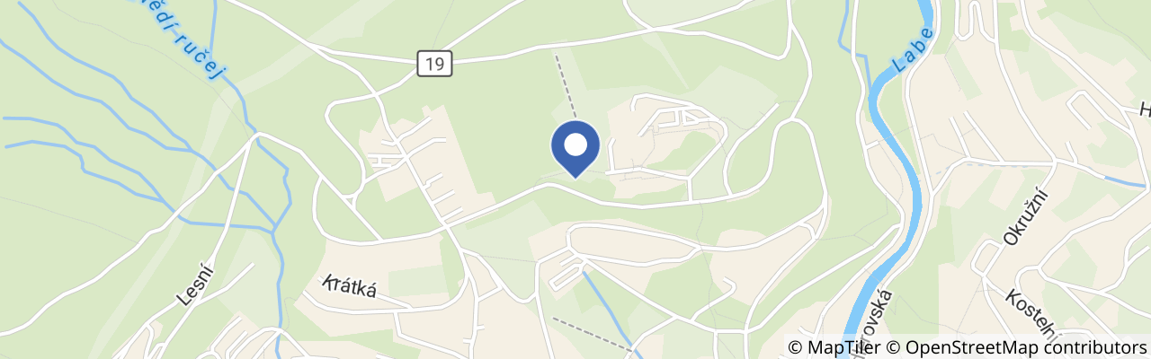 Mapa - Hotel VZ Bedřichov