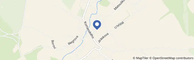 Mapa - Chalupa Tábůrek