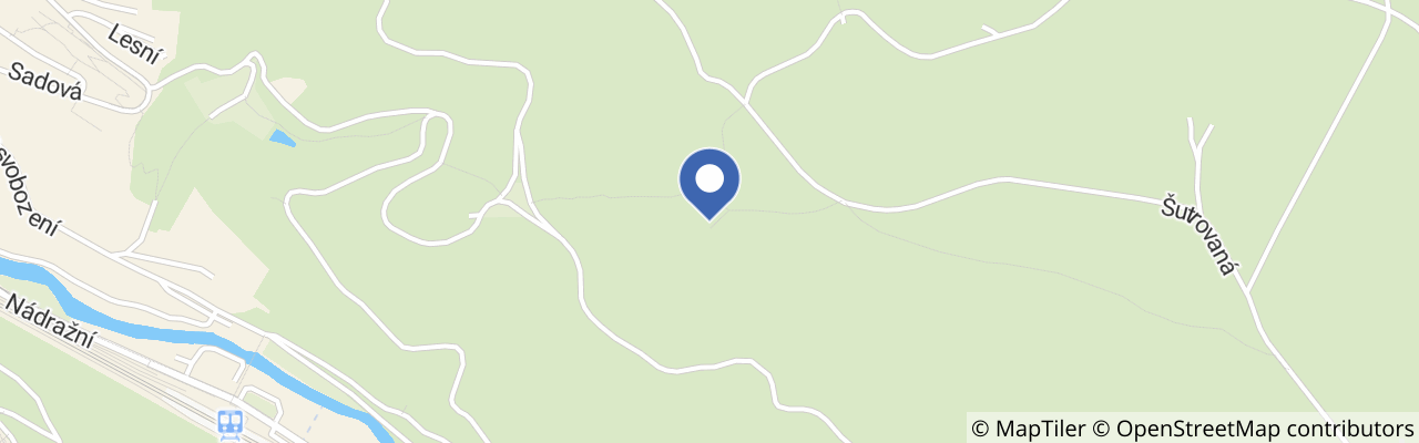 Mapa - Alexandrova rozhledna