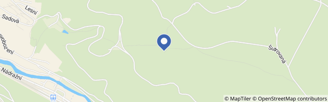 Mapa - Alexandrova rozhledna