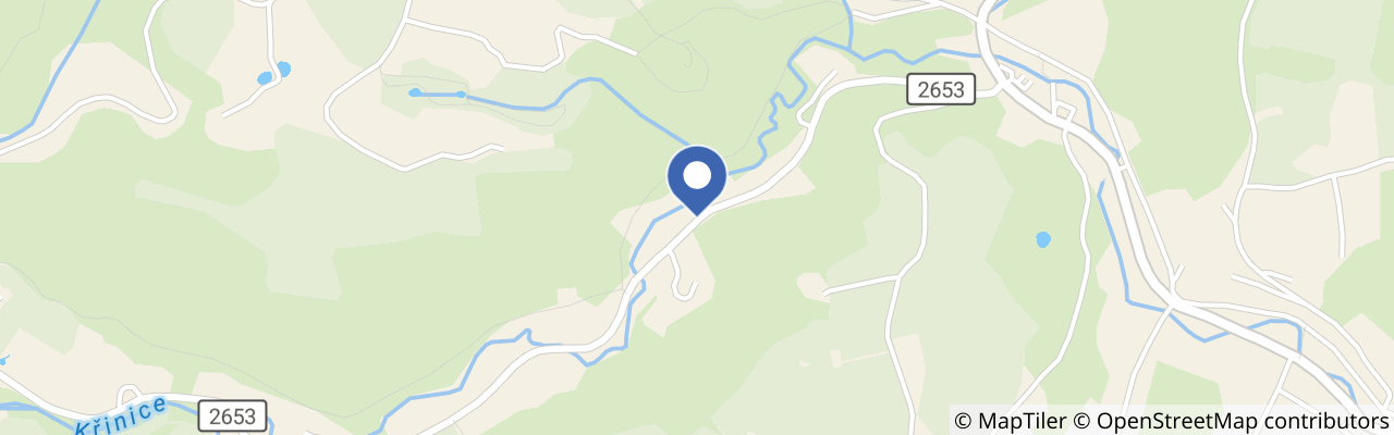 Mapa - Penzion Na Bělidle