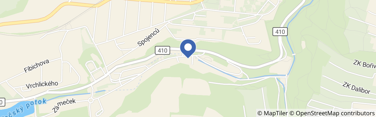 Mapa - Alternátor Třebíč