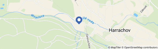 Mapa - Anenské údolí