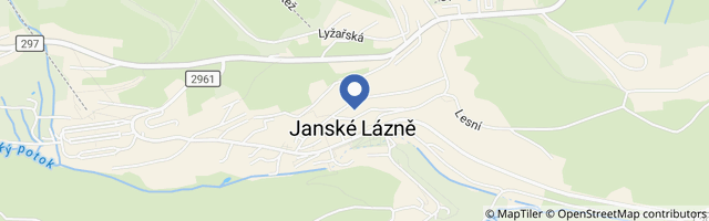 Mapa - Aquacentrum Janské Lázně
