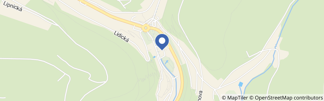 Mapa - Aquapark Jáchymov