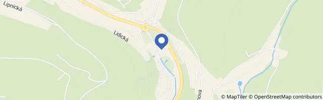 Mapa - Aquapark Jáchymov