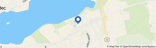 Mapa - Aquapark Jindřichův Hradec