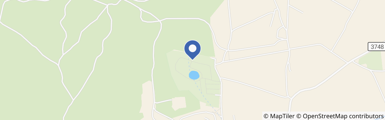 Mapa - Arboretum Borotín