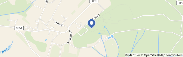 Mapa - Arboretum Vysoké Chvojno