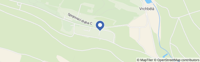 Mapa - Dětské hřiště v Areálu Vrchbělá