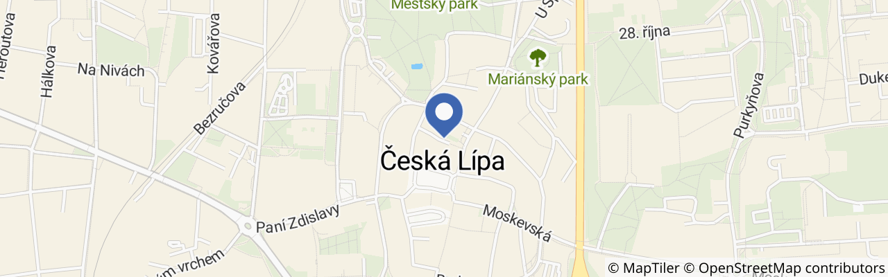 Mapa - Archeologické muzeum Šatlava