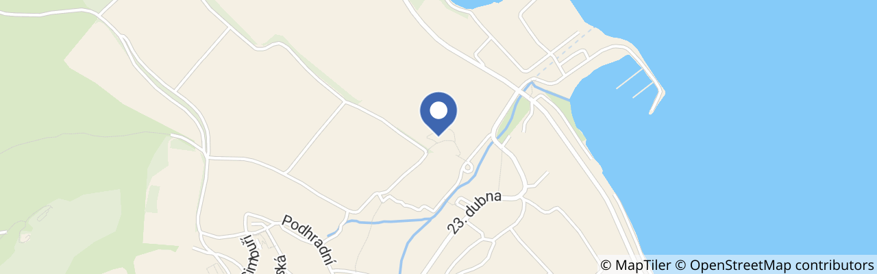 Mapa - Archeopark Pavlov