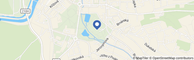 Mapa - Bazén Sokolov