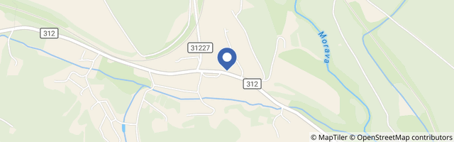 Mapa - Penzion Na Červeném Potoce