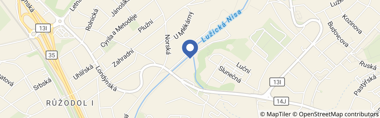 Mapa - EKOPark Liberec