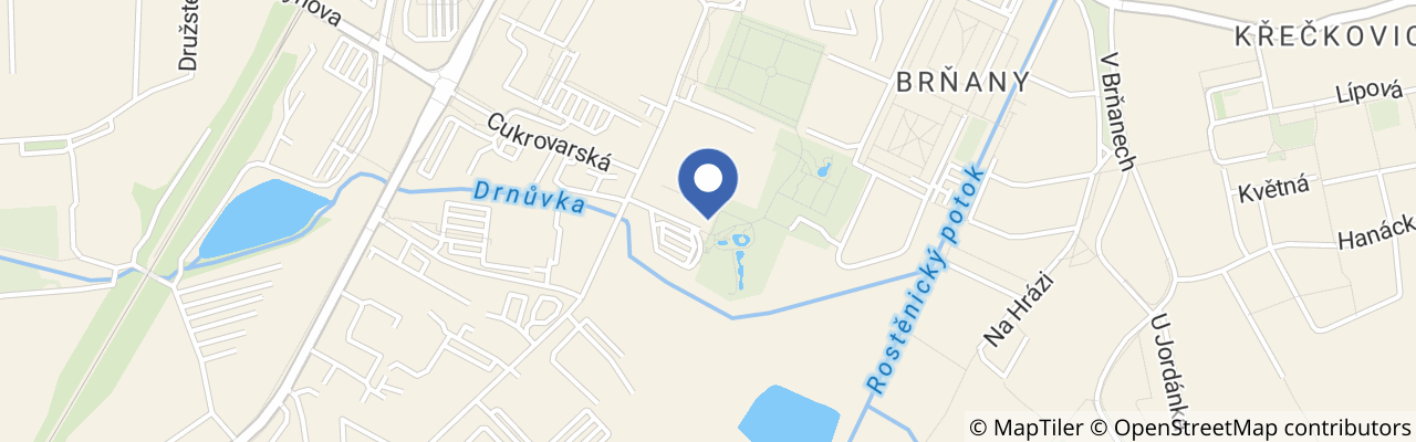 Mapa - Hanácký statek v zoo Vyškov