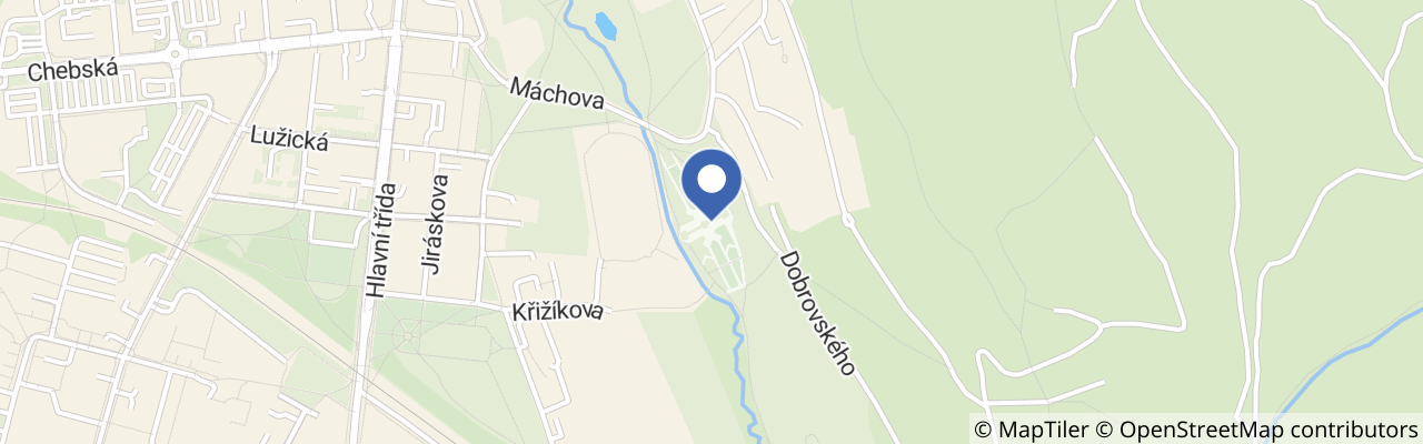 Mapa - Ferdinandův pramen