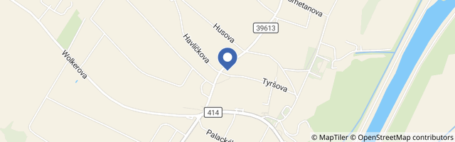 Mapa - Hotel 14Dveří