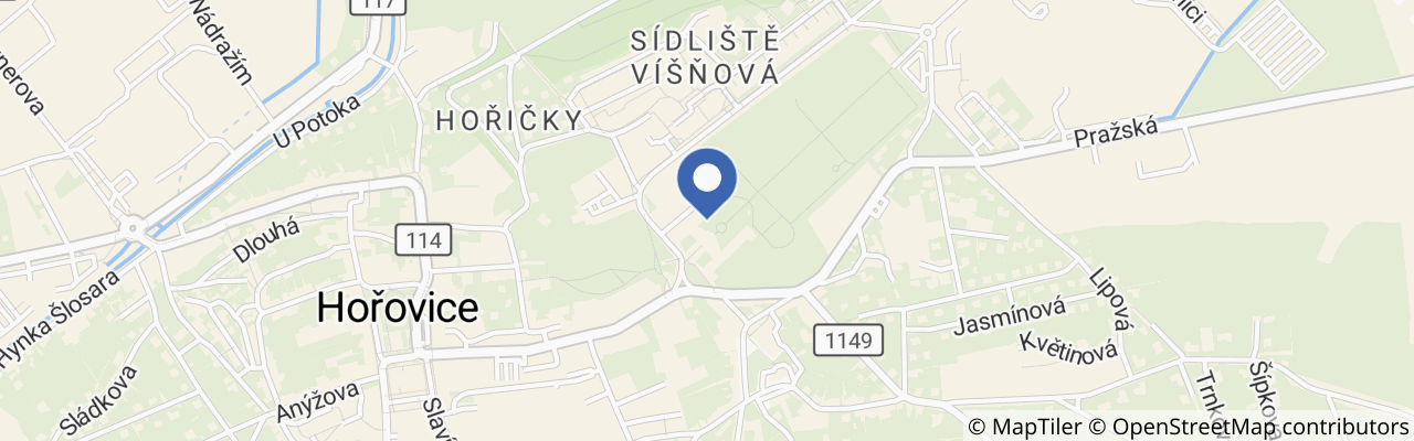 Mapa - Zámek Hořovice