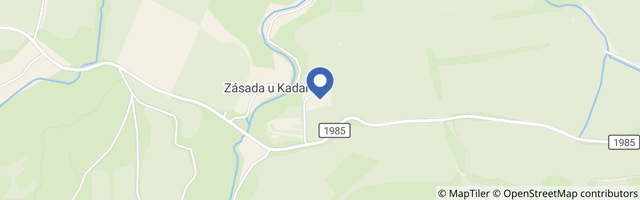 Mapa - Kozí farma Zásada u Kadaně