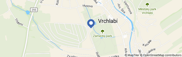 Mapa - Krkonošské centrum environmentálního vzdělávání Krtek