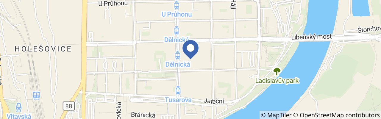 Mapa - Krokodýlí ZOO Praha