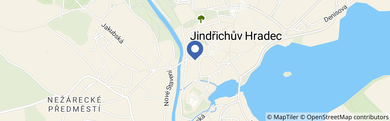 Mapa - Krýzovy Jesličky v Jindřichově Hradci