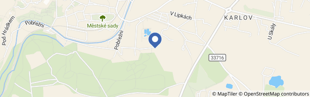 Mapa - Kutnohorská bobová dráha