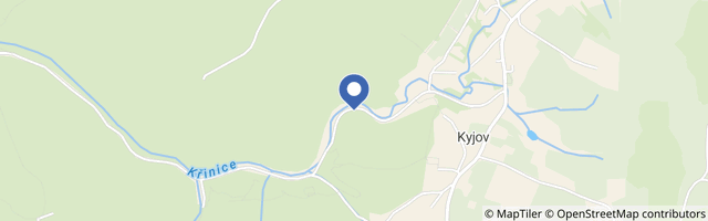 Mapa - Kyjovské údolí