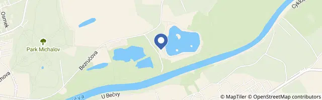 Mapa - Laguna Přerov