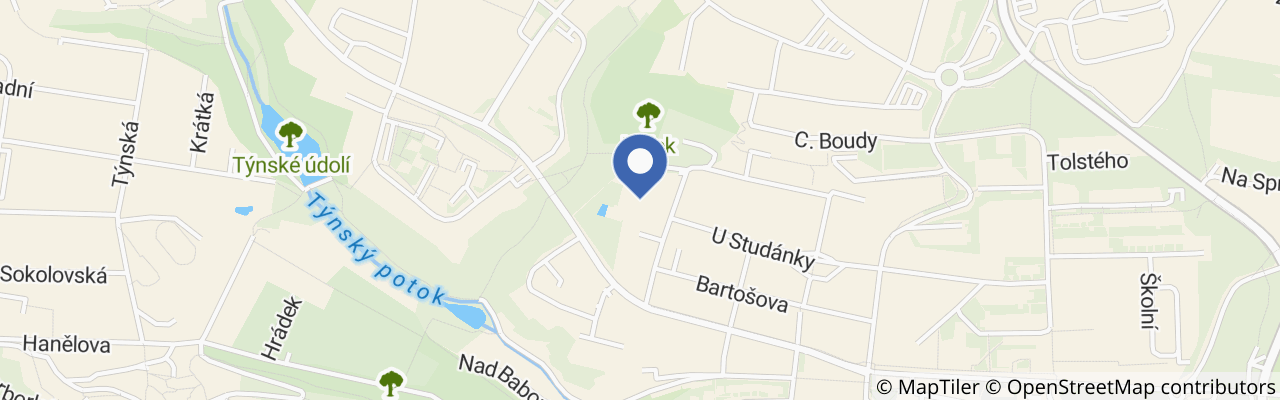 Mapa - Laguna Třebíč