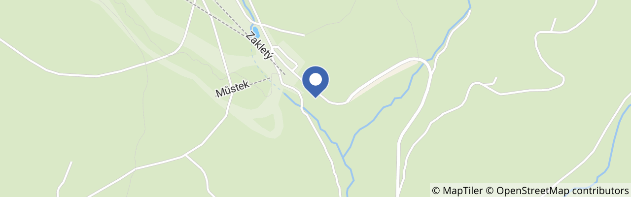 Mapa - Lanové centrum Říčky