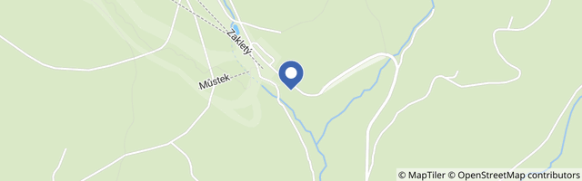 Mapa - Lanové centrum Říčky