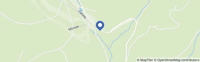 Mapa - Lanové centrum Říčky