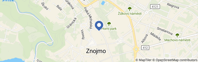 Mapa - Penzion Solnice