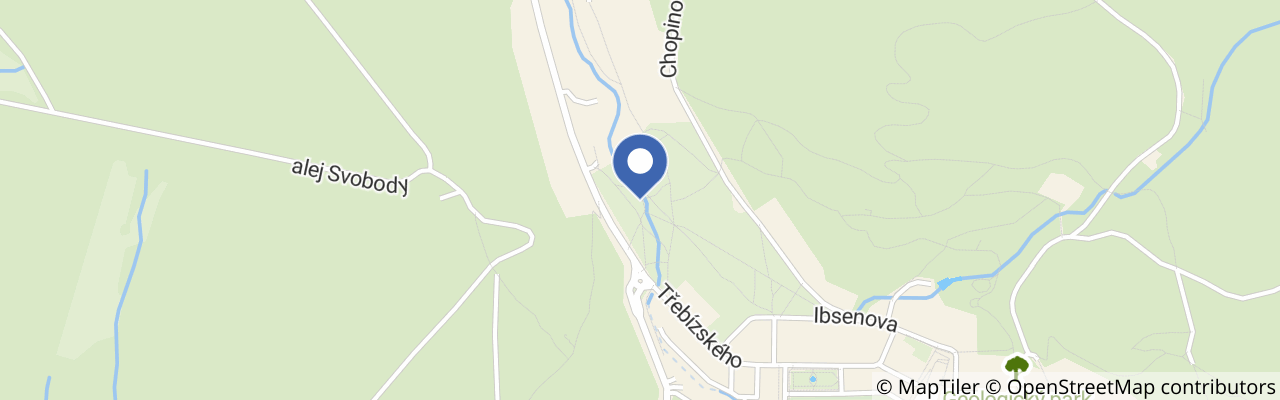 Mapa - Lesní pramen