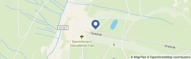 Mapa - Lesní zážitkový park Dolní Morava