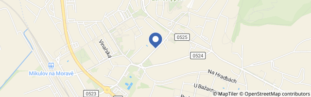 Mapa - Apartmány Gulliver