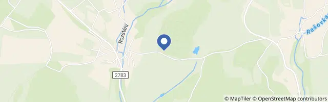 Mapa - Lesopark Horka s obrem Mázou
