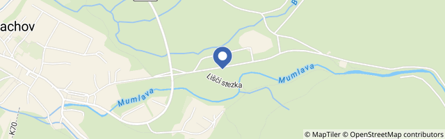 Mapa - Liščí stezka
