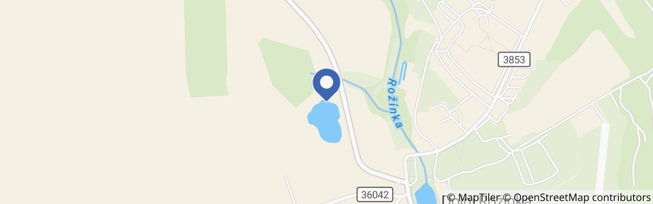 Mapa - Lom Dolní Rožínka