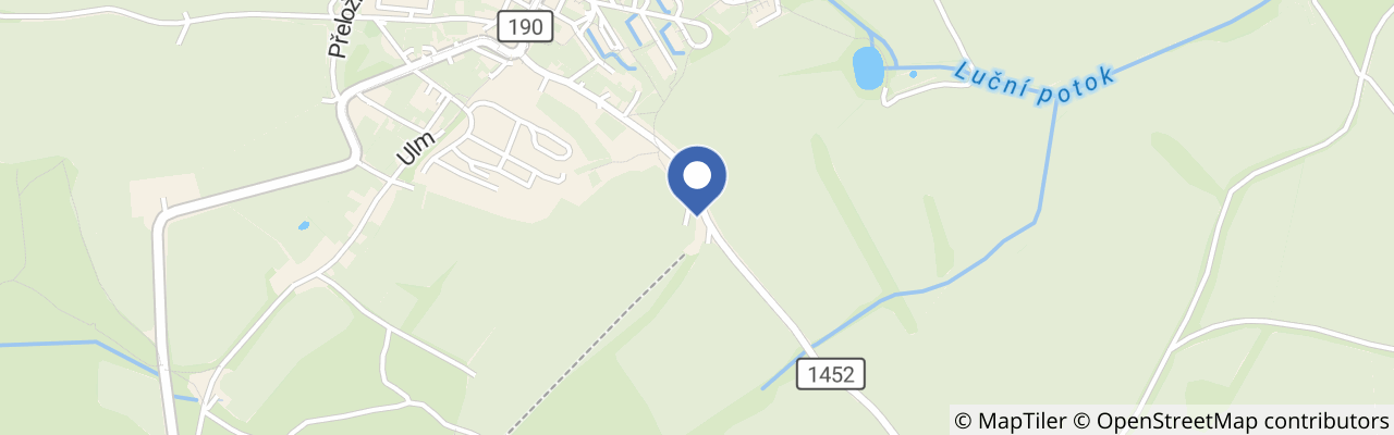 Mapa - Lyžařský areál Hartmanice