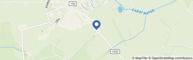 Mapa - Lyžařský areál Hartmanice