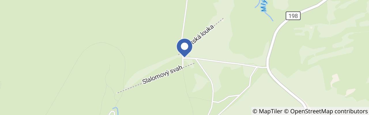 Mapa - Lyžařský areál Přimda