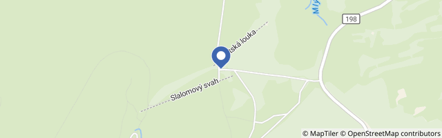 Mapa - Lyžařský areál Přimda