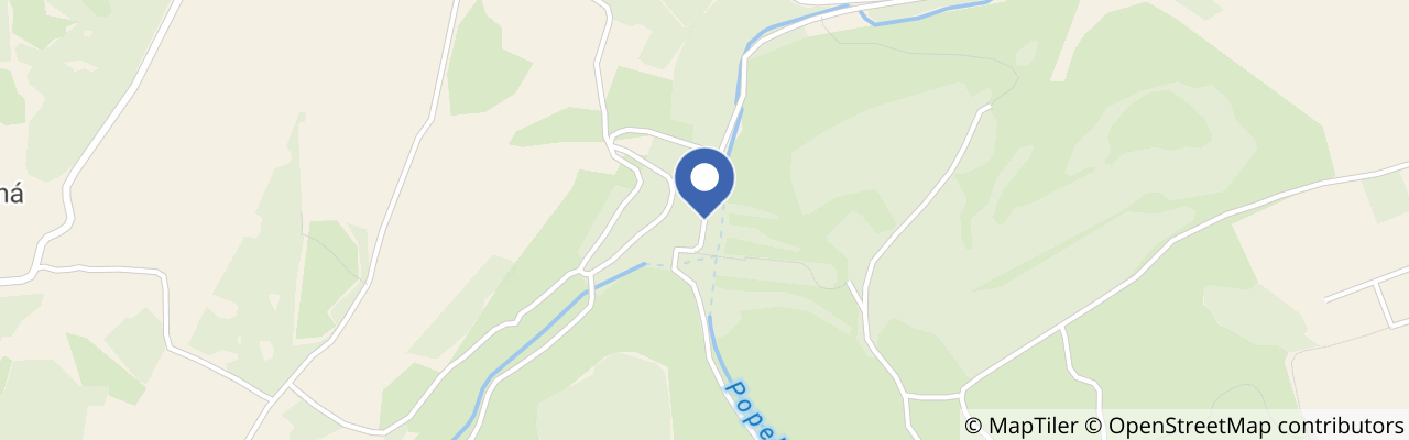 Mapa - Lyžařský areál V Popelkách