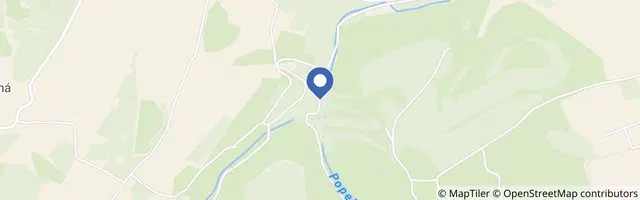 Mapa - Lyžařský areál V Popelkách