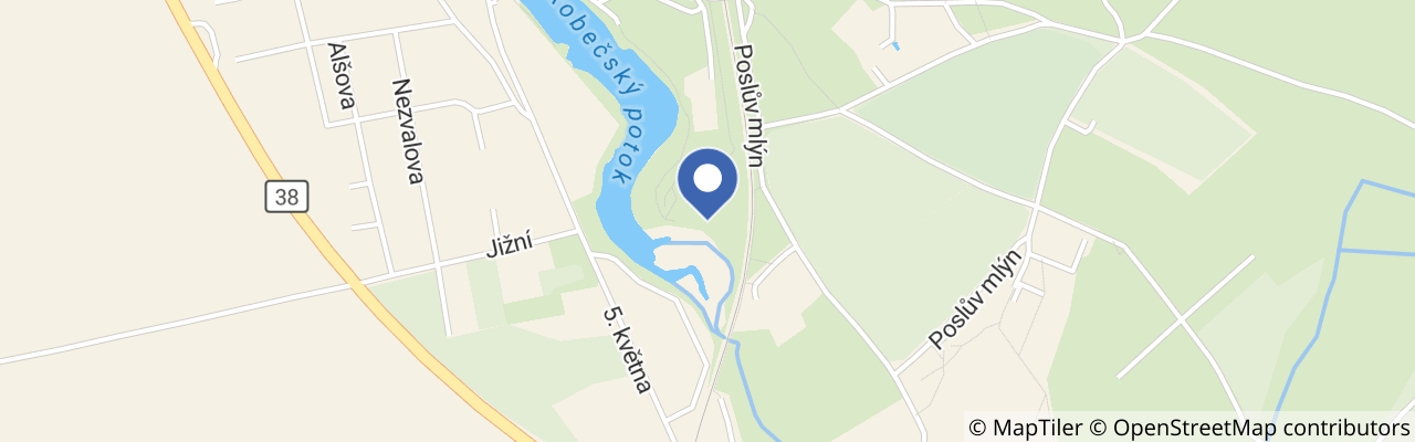 Mapa - Máchovou cestou na Bezděz