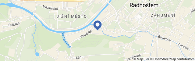 Mapa - Málkova čokoládovna