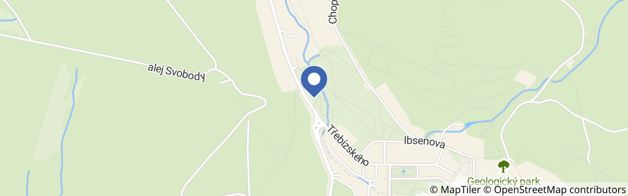 Mapa - Metternichova trasa